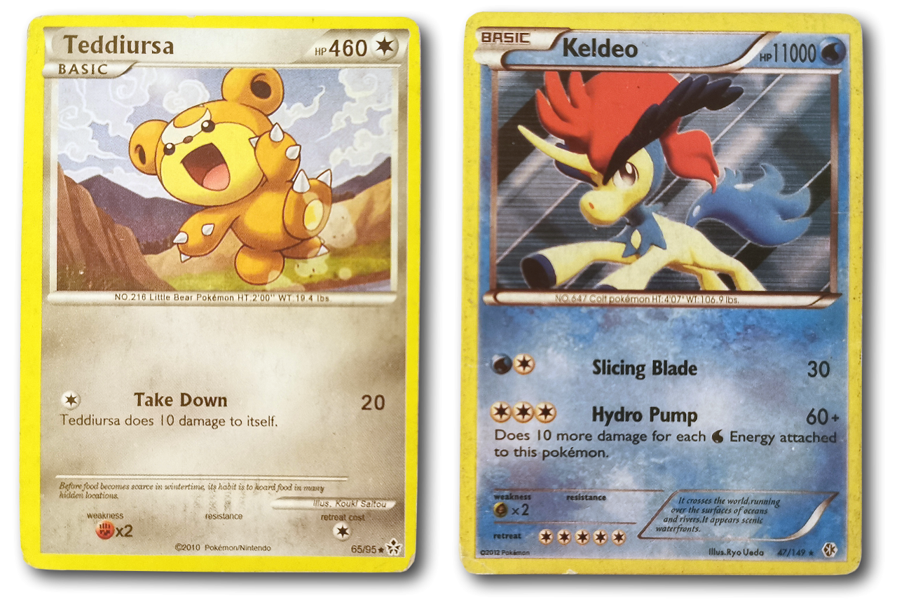 Teddiursa og Keldeo